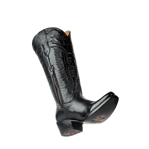 Bota Dama Nebraska Negro
