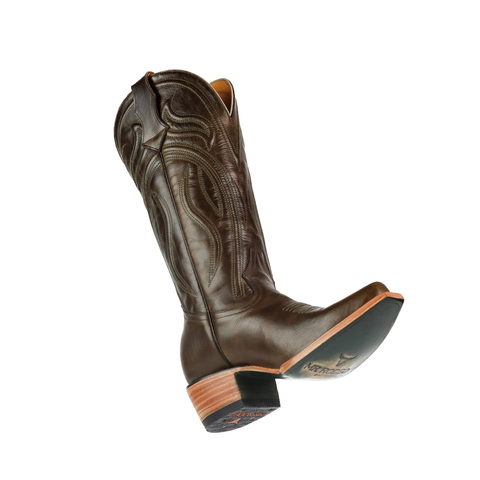 Bota Dama Oklahoma Verde Olivo