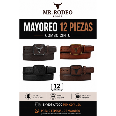 Mayoreo 12 piezas cinturones