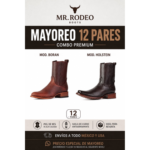 Mayoreo 12 pares combo premium