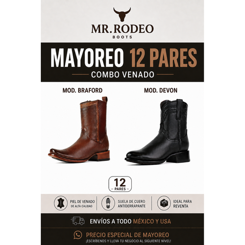 Mayoreo 12 pares Combo Venado