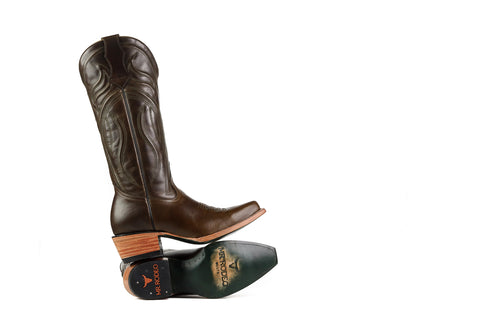 Bota Dama Oklahoma Verde Olivo