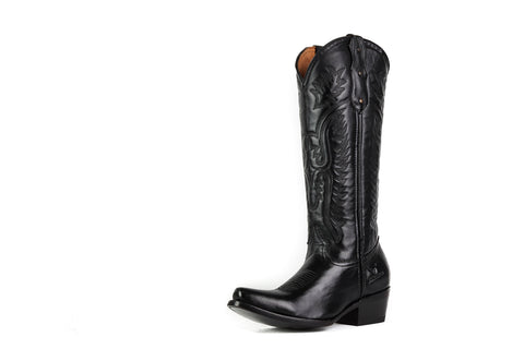 Bota Dama Nebraska Negro