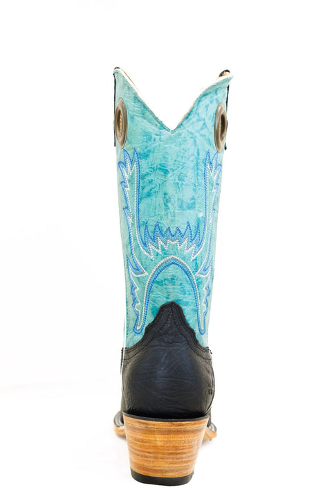 Bota Rodeo Negro Azulado
