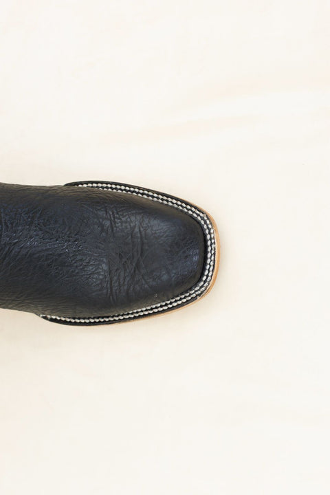Bota Rodeo Negro Azulado